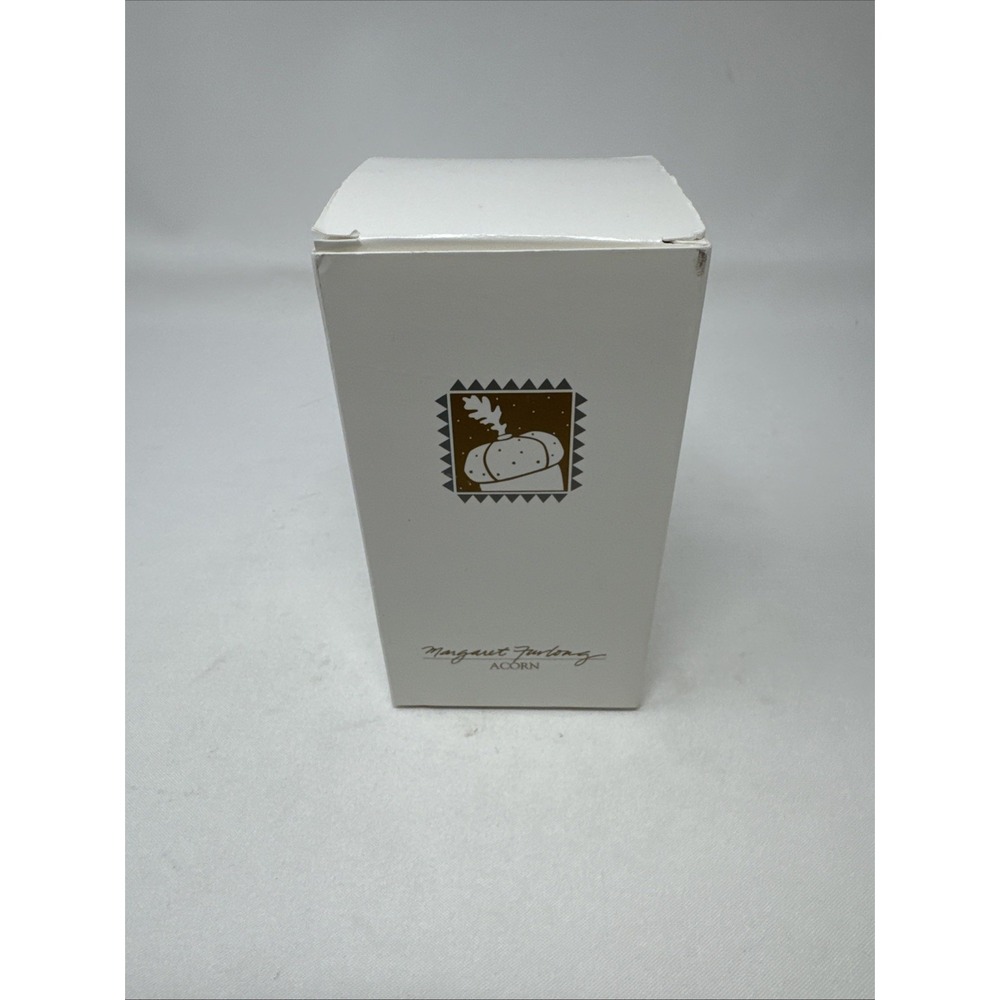 Margaret Furlong ACORN Porcelain Bisque Ornament In Original‎ Box — 1996